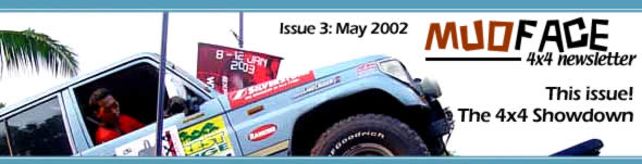 Welcome to MUDFACE May 2002 Issue. If you don't see the image, you're not connected to the Internet. Log on to the Internet to experience the full newsletter!
